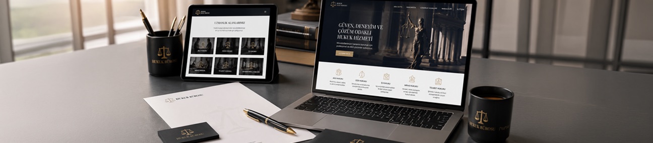 Avukat web siteleri ve hukuk bürosu web tasarım örneği görseli
